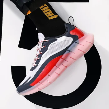 REFAFA High Quality Reflective Running Shoes Breathable Air Cushion Jogging Shoes Non-Slip Outdoor Walking Sneakers Sport Shoes
REFAFA High Quality Reflective Running Shoes Breathable Air Cushion Jogging Shoes Non-Slip Outdoor Walking Sneakers Sport Shoes