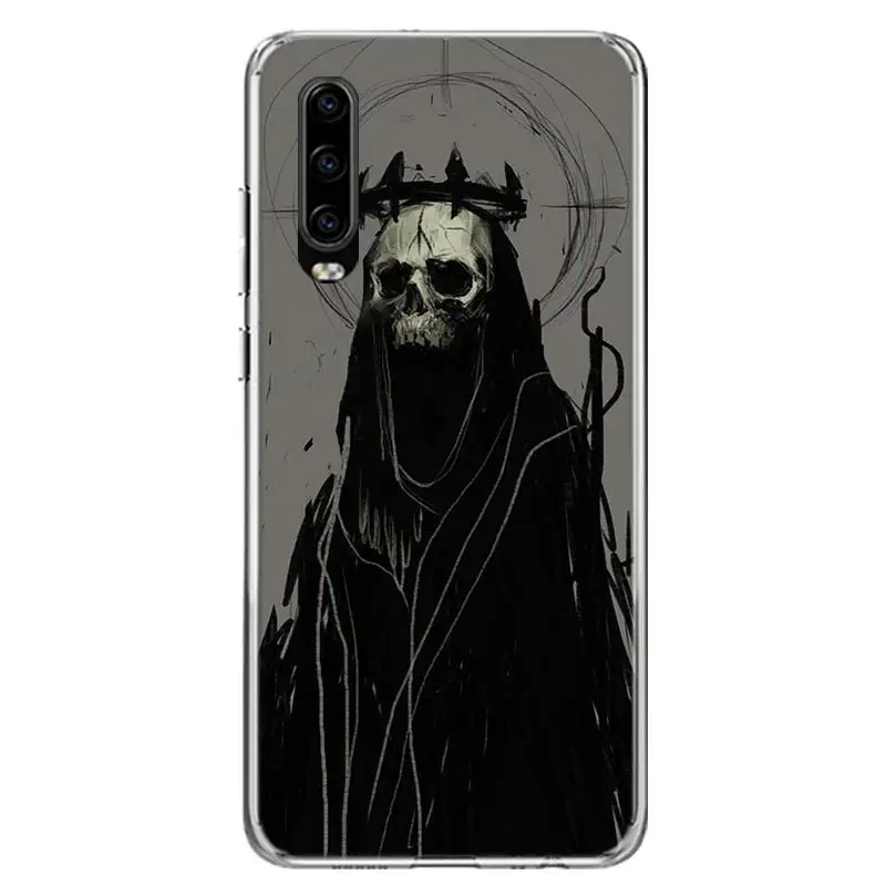 Devil Satan Phone Case For Huawei Mate 30 20 10 P40 P30 P20 P10 Pro Lite P Smart Z Plus 2019 2018 Cover Coque Devil Satan Phone Case For Huawei Mate 30 20 10 P40 P30 P20 P10 Pro Lite P Smart Z Plus 2019 2018 Cover Coque