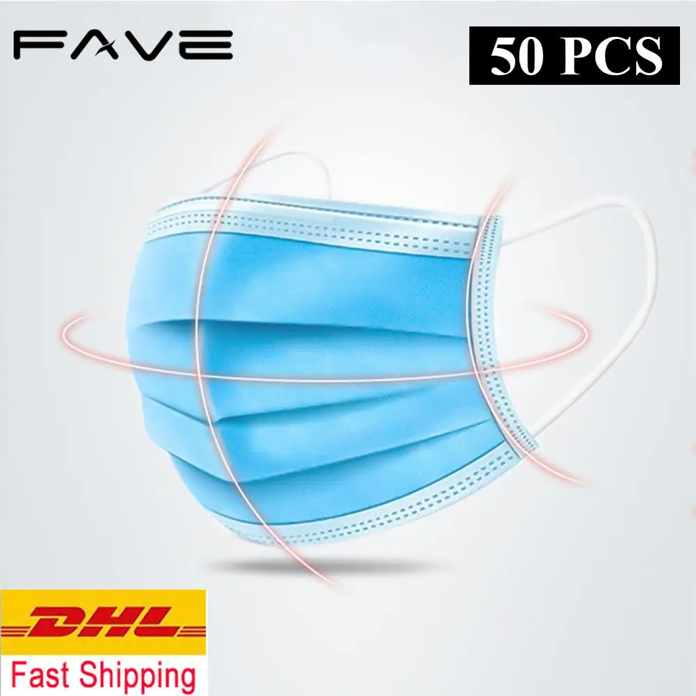 FAVE Face Mouth Anti Virus Mask Disposable Protect 3 Layers Filter Dustproof Earloop Non Woven Mouth Masks Fast Shipping
FAVE Face Mouth Anti Virus Mask Disposable Protect 3 Layers Filter Dustproof Earloop Non Woven Mouth Masks Fast Shipping