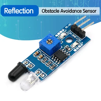 50PCS IR Infrared Obstacle Avoidance Sensor Module Smart Car Robot 3-wire Reflective Photoelectric New
50PCS IR Infrared Obstacle Avoidance Sensor Module Smart Car Robot 3-wire Reflective Photoelectric New