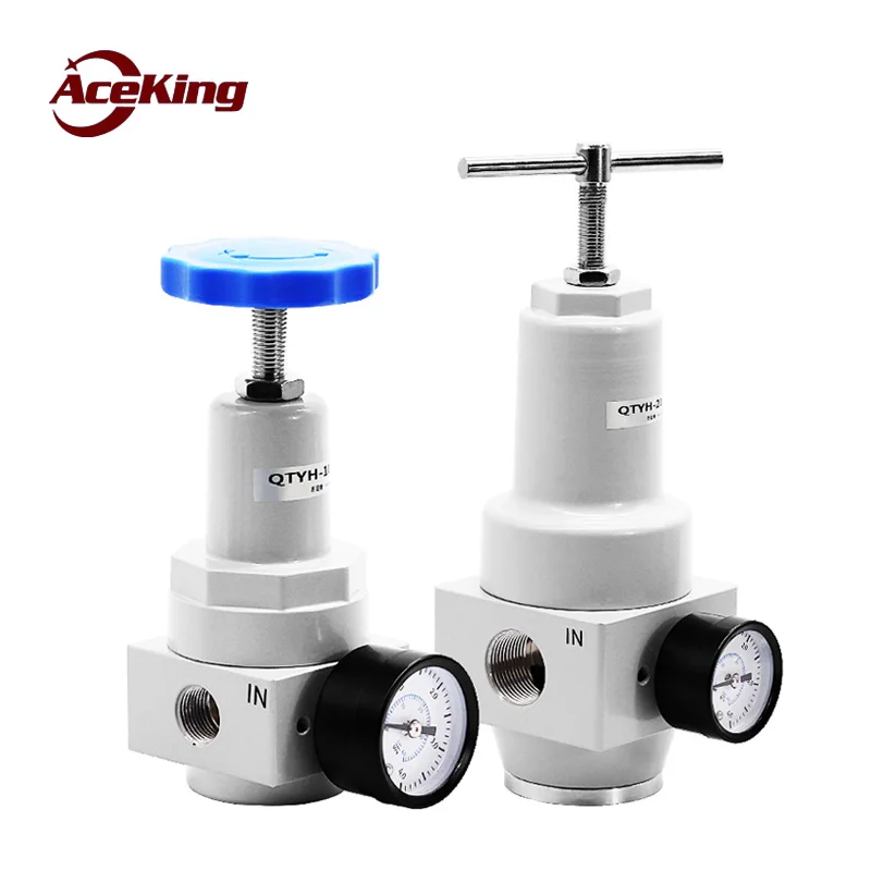 

OTYH Air compressor air pump pneumatic high pressure reducing valve pressure regulating valve gas qtyh-08 10 15 20 25 40 50