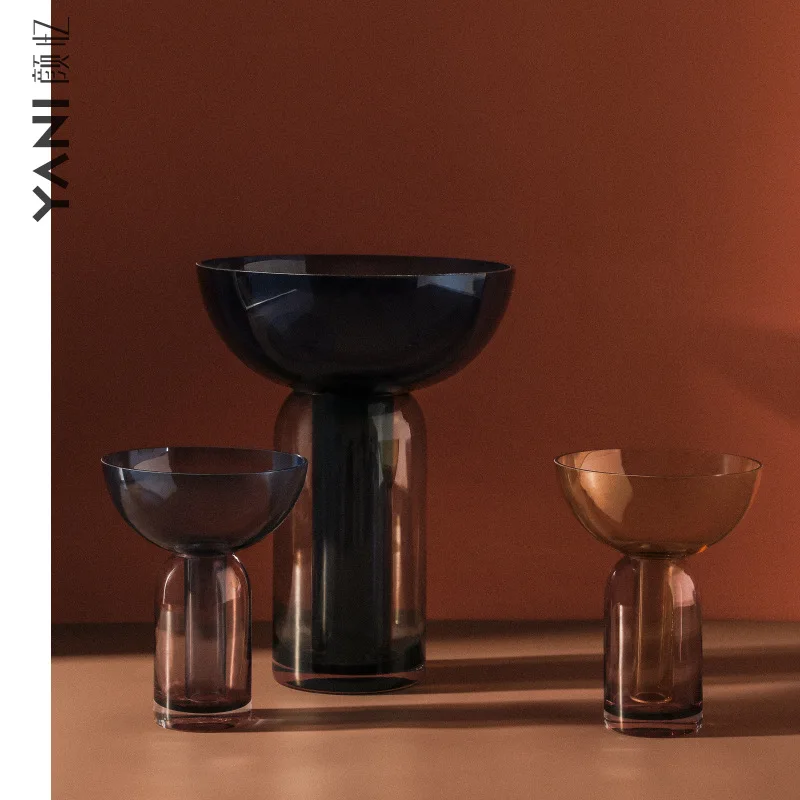 Northern European-Style Geometry Transparent Vase Decoration Living Room Model Room Decorations Light Luxury Household Glass Flo
Northern European-Style Geometry Transparent Vase Decoration Living Room Model Room Decorations Light Luxury Household Glass Flo