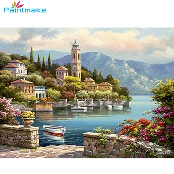 Paintmake Landscape DIY Painting By Numbers No Frame Drawing Kits oil hand Painted On Canvas For Home decor Art Picture gifts
Paintmake Landscape DIY Painting By Numbers No Frame Drawing Kits oil hand Painted On Canvas For Home decor Art Picture gifts