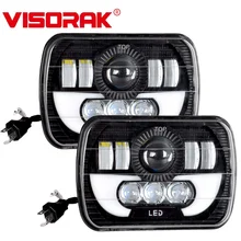 VISORAK 7 Inch 7X6 5X7 Truck H4 Halo LED Work Head Lamp Light For Hummer SUV Off Road Jeep ATV Pickup Car Auto Lorry Motorcycle 
VISORAK 7 Inch 7X6 5X7 Truck H4 Halo LED Work Head Lamp Light For Hummer SUV Off Road Jeep ATV Pickup Car Auto Lorry Motorcycle