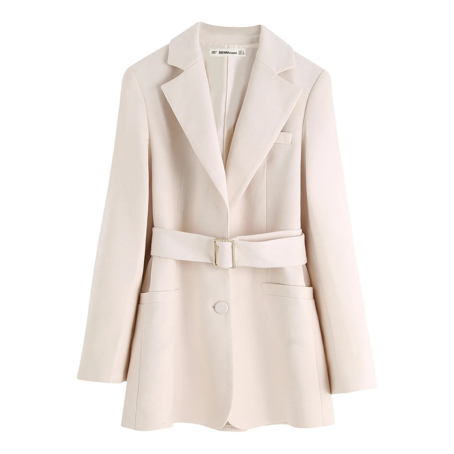 2019 Autumn Clothing New Style CHIC Casual of Belt Sense of Design Non-mainstream INS Online Celebrity Mid-length Suit Jacket Wo
2019 Autumn Clothing New Style CHIC Casual of Belt Sense of Design Non-mainstream INS Online Celebrity Mid-length Suit Jacket Wo