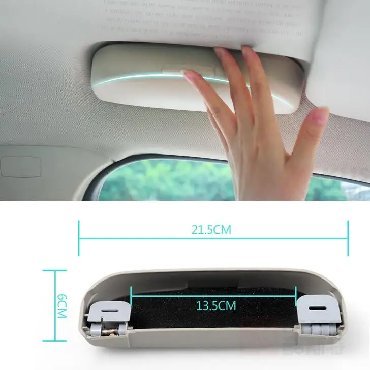 Car Auto Grey Sunglasses Holder Glasses Storage Case Cage Box fit for Honda Vezel HR-V 2014 2015 2016 2017 For Toyota RAV4 2015
Car Auto Grey Sunglasses Holder Glasses Storage Case Cage Box fit for Honda Vezel HR-V 2014 2015 2016 2017 For Toyota RAV4 2015