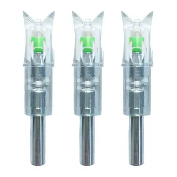3pcs 7.62mm Archery Arrow Crossbow Lighted Nock Compound Bow Hunting Carbon Fiberglass Luminous Led Arrow Nock
3pcs 7.62mm Archery Arrow Crossbow Lighted Nock Compound Bow Hunting Carbon Fiberglass Luminous Led Arrow Nock