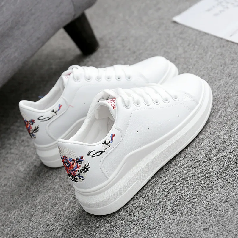 2019 Autumn Thick Bottomed Lace-up Shoes Women's Korean-style Versatile New Style Students Breathable Sports MacBook Board Shoes 
2019 Autumn Thick Bottomed Lace-up Shoes Women's Korean-style Versatile New Style Students Breathable Sports MacBook Board Shoes