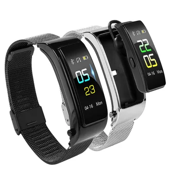 Bluetooth Smart Call Bracelet Heart Rate Monitoring Blood Pressure Monitoring Intelligent Voice Identification Multi-function
Bluetooth Smart Call Bracelet Heart Rate Monitoring Blood Pressure Monitoring Intelligent Voice Identification Multi-function