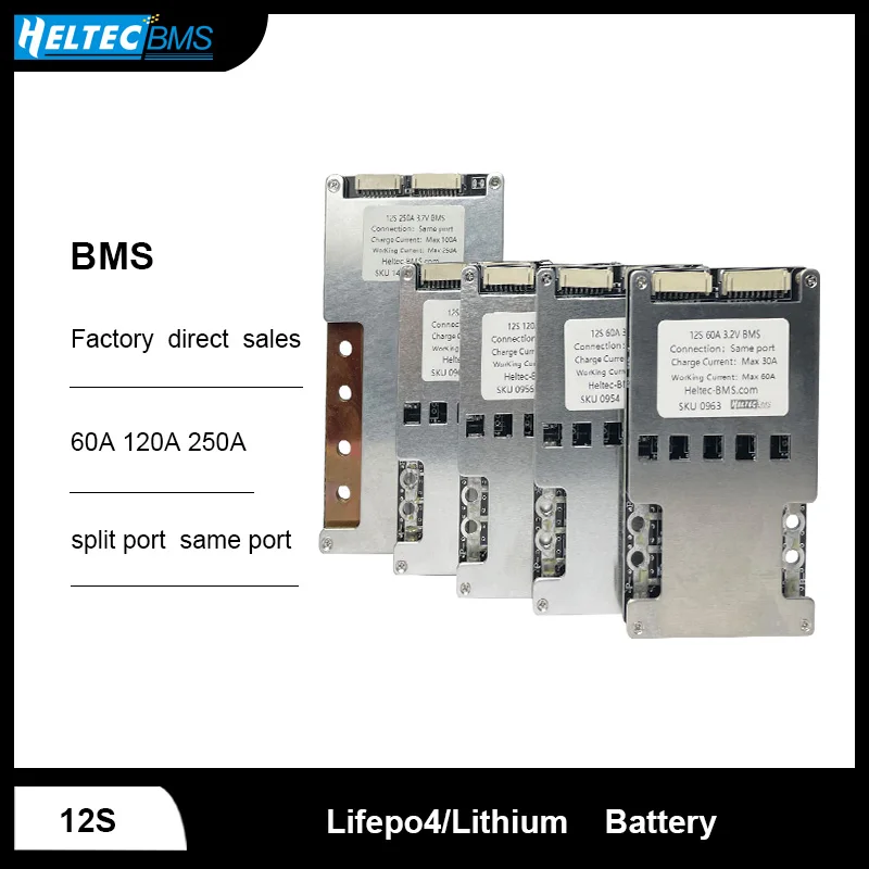Wholesale 40V BMS 12S 60A 120A 160A 210A 250A Balance Board 3.2V lifepo4/3.7V 18650 Li-ion Battery protection board
Wholesale 40V BMS 12S 60A 120A 160A 210A 250A Balance Board 3.2V lifepo4/3.7V 18650 Li-ion Battery protection board