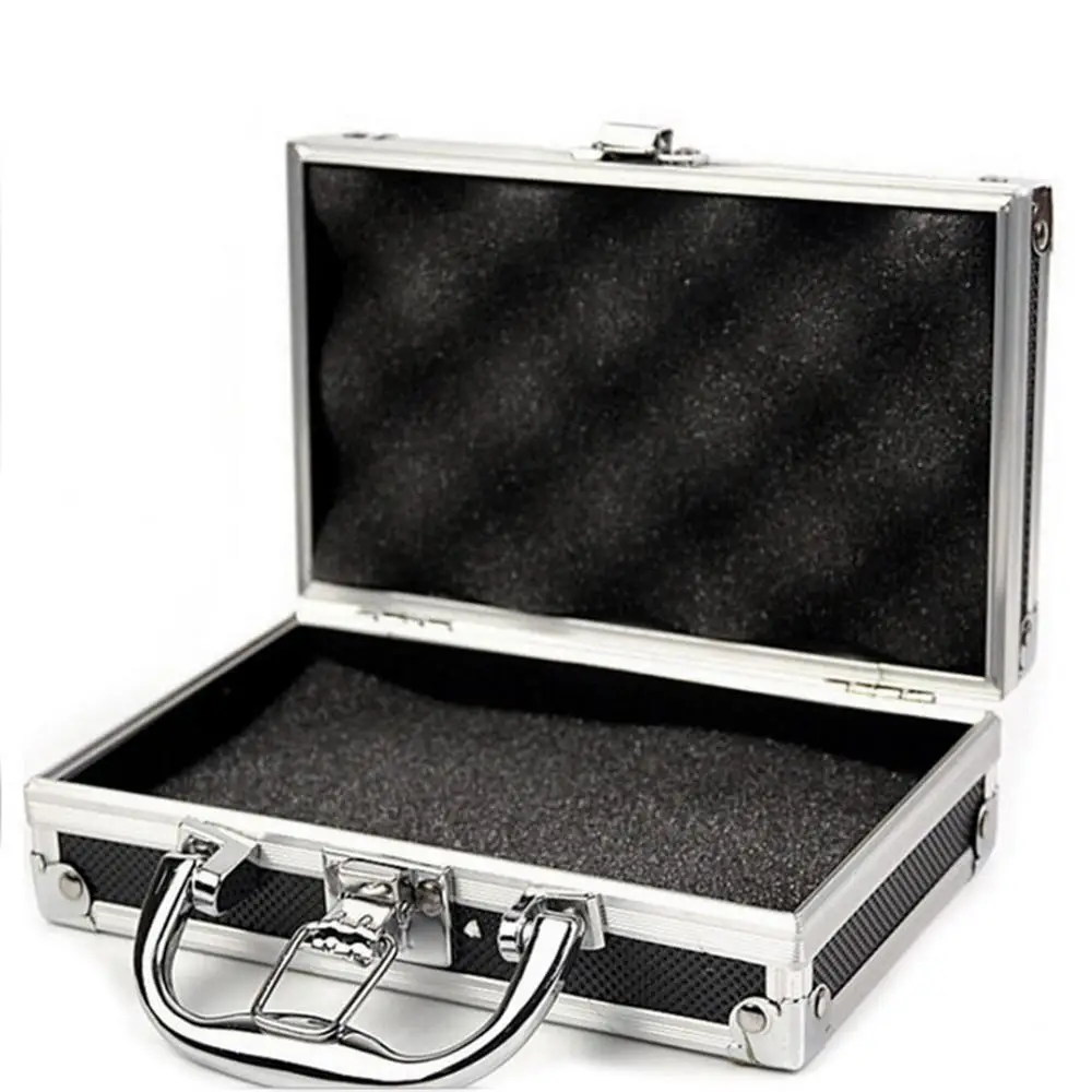 Portable Aluminum Tool Box Safety equipment Toolbox Instrument box Storage Case Suitcase Impact Resistant Case With Sponge
Portable Aluminum Tool Box Safety equipment Toolbox Instrument box Storage Case Suitcase Impact Resistant Case With Sponge