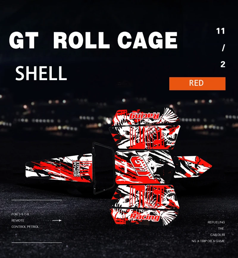 Body Shells with GT Roll Cage for HPI 5B Baja GT Upgrade Parts RC Car Spare Part Red Color High Quality
Body Shells with GT Roll Cage for HPI 5B Baja GT Upgrade Parts RC Car Spare Part Red Color High Quality