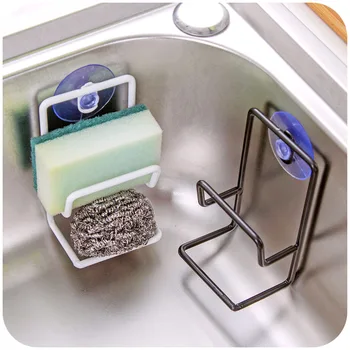 Iron double sink sponge holder cloth storage rack with suction cup shelf cleaning drain kitchen organizer
Iron double sink sponge holder cloth storage rack with suction cup shelf cleaning drain kitchen organizer