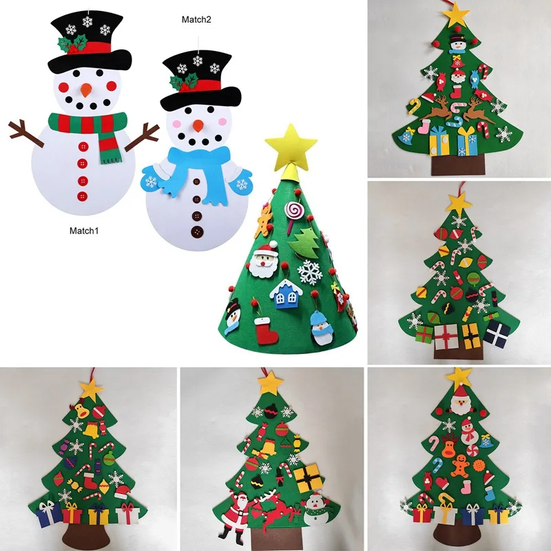 Funny Children DIY Christmas Tree Puzzle Felt Christmas Tree Baby Kids Early Educational Toys Xmas Party Home Decor
Funny Children DIY Christmas Tree Puzzle Felt Christmas Tree Baby Kids Early Educational Toys Xmas Party Home Decor