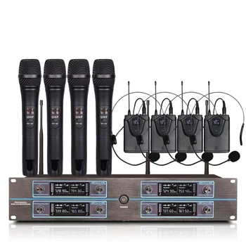 Professional wireless microphone system stage microphone wireless handheld conference lavalier headset microphone
Professional wireless microphone system stage microphone wireless handheld conference lavalier headset microphone