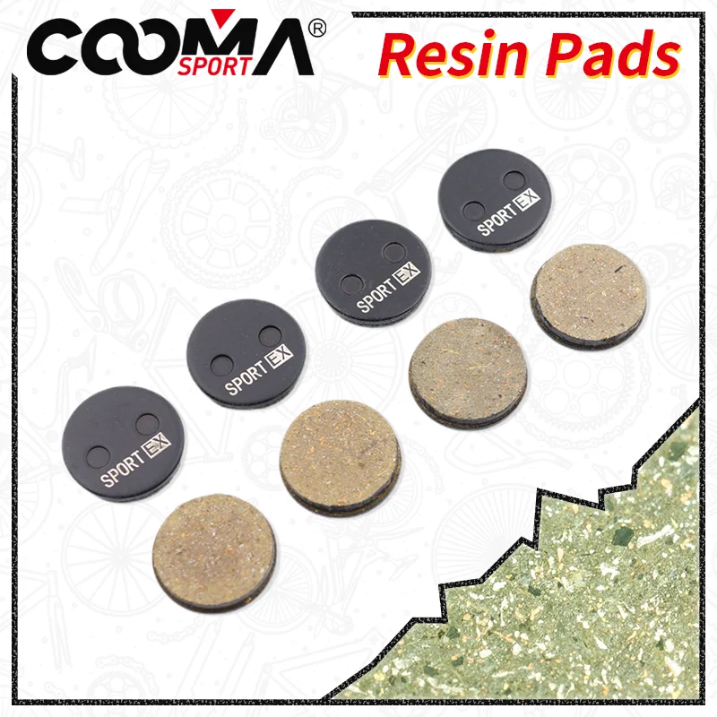 Scooter Bike Brake Pads for Scooter and Aons Caliper, Diameter is 21.5mm Round Brake Pads, Sport EX Class, 4 Pairs
Scooter Bike Brake Pads for Scooter and Aons Caliper, Diameter is 21.5mm Round Brake Pads, Sport EX Class, 4 Pairs
