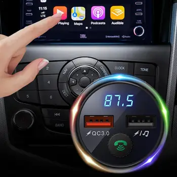 3.1A Car Charger Bluetooth V5.1 Adapter FM Transmitter Audio Wireless Charger Mobile Phone For Receiver A0F3
3.1A Car Charger Bluetooth V5.1 Adapter FM Transmitter Audio Wireless Charger Mobile Phone For Receiver A0F3