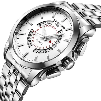 KN Brand Luxury Men's Watch 30m Waterproof Date Clock Fashion Man Stainless Steel Analog Quartz Wrist Watch Relogio Masculino
KN Brand Luxury Men's Watch 30m Waterproof Date Clock Fashion Man Stainless Steel Analog Quartz Wrist Watch Relogio Masculino