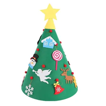 Children Diy Christmas Tree Handmade Felt Cloth Christmas Tree 3D Drum Felt Christmas Tree Smooth Cutting
Children Diy Christmas Tree Handmade Felt Cloth Christmas Tree 3D Drum Felt Christmas Tree Smooth Cutting