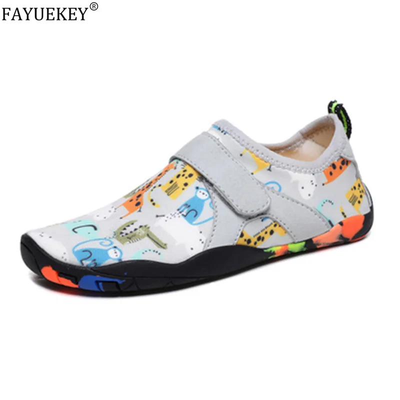 

beach shoes water barefoot women children kids cartoon unicorn sea swimming pool aqua socks for summer outdoor sneakers 2020