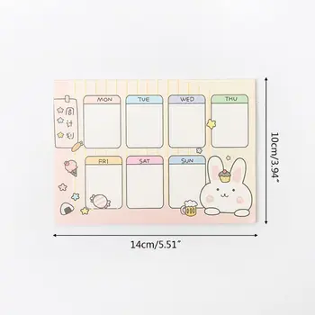 8pcs Kawaii Memo Pad Cartoon Bunny N Times Sticky Notes Notebook School Supplies 24BB
8pcs Kawaii Memo Pad Cartoon Bunny N Times Sticky Notes Notebook School Supplies 24BB