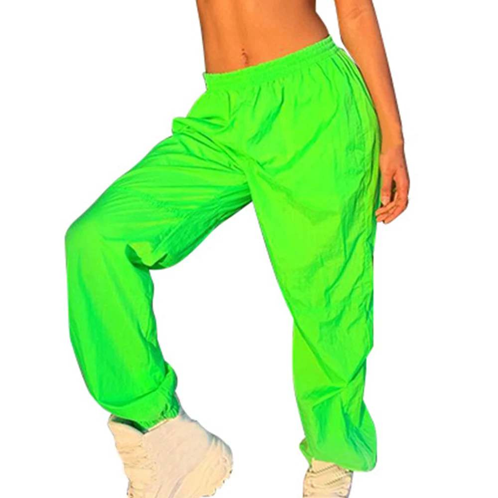 WENYUJH Pockets Neon Green Cargo Pants Women High Waist Streetwear Solid Color Trousers Oversize 2019 Spring Sweatpants Fashion
WENYUJH Pockets Neon Green Cargo Pants Women High Waist Streetwear Solid Color Trousers Oversize 2019 Spring Sweatpants Fashion