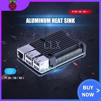 Raspberry pi Shell Box Raspberry pi general aluminum alloy heat dissipation shell for Raspberry pi 2B/3B/3B+
Raspberry pi Shell Box Raspberry pi general aluminum alloy heat dissipation shell for Raspberry pi 2B/3B/3B+