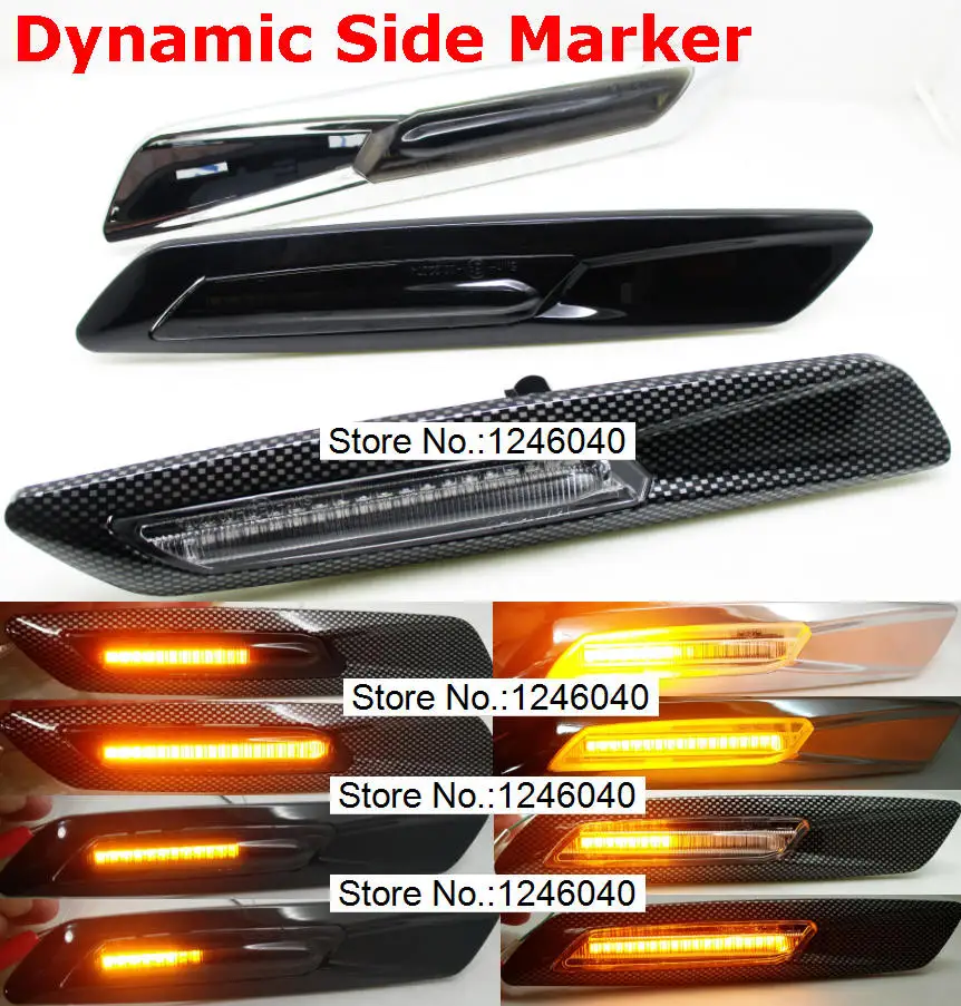 2PCS Led Dynamic Side Marker Turn Signal Light Sequential Blinker Light for BMW E60 E61 E81 E82 E87 E88 E90 E91 E92 M3 E93
2PCS Led Dynamic Side Marker Turn Signal Light Sequential Blinker Light for BMW E60 E61 E81 E82 E87 E88 E90 E91 E92 M3 E93