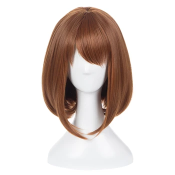 Anime My Hero Academy Ochako Uraraka Pear Short Synthetic Brown Wig Anime Cosplay Wig
Anime My Hero Academy Ochako Uraraka Pear Short Synthetic Brown Wig Anime Cosplay Wig
