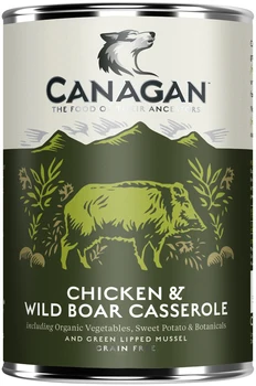 CANAGAN CANAGAN GRAIN FREE CHICKEN & WILD BOAR for adult dogs with stewed chicken and wild boar 400 gr
CANAGAN CANAGAN GRAIN FREE CHICKEN & WILD BOAR for adult dogs with stewed chicken and wild boar 400 gr
