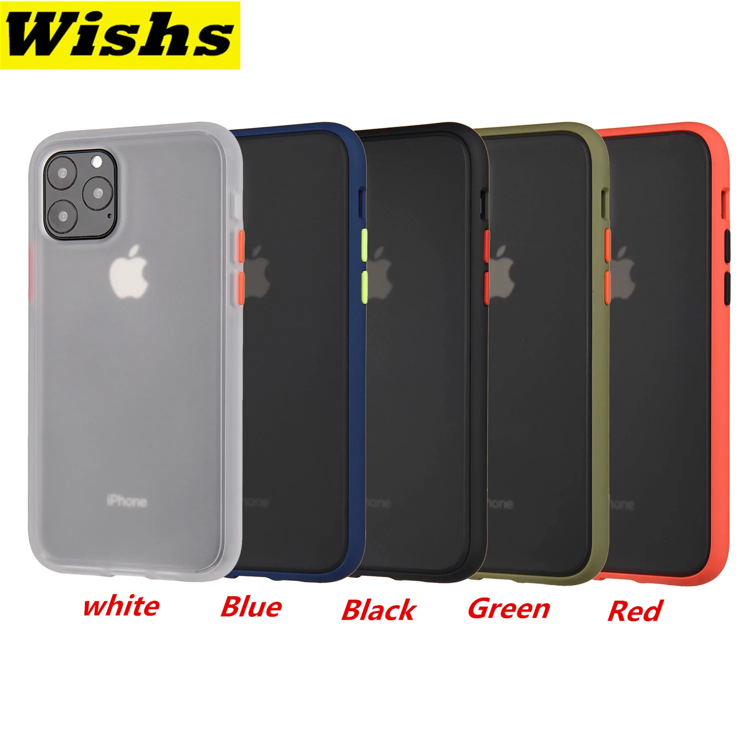 2019 NEW Phone Cases for iPhone 11 Pro Max Xs Max XR 7 8 6 6S Plus X case Luxury Soft Frame Translucent Hard PC Back Cover
2019 NEW Phone Cases for iPhone 11 Pro Max Xs Max XR 7 8 6 6S Plus X case Luxury Soft Frame Translucent Hard PC Back Cover