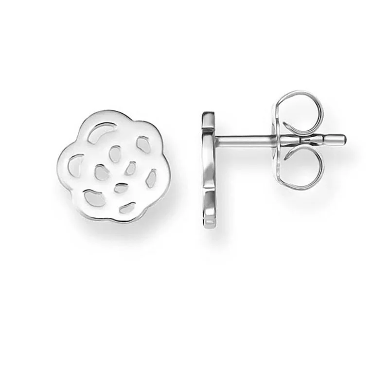 10MM Hollow Flower Stud Earrings Women Girl Fashion Thomas Style Simple Silver Cute Ear Stud Jewelry Accessories Gifts
10MM Hollow Flower Stud Earrings Women Girl Fashion Thomas Style Simple Silver Cute Ear Stud Jewelry Accessories Gifts