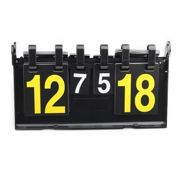 Portable Professional Counter Scoreboard Badminton PVC Competitions Football Flipping Counter 4 Digit Volleyball Table Tennis 
Portable Professional Counter Scoreboard Badminton PVC Competitions Football Flipping Counter 4 Digit Volleyball Table Tennis