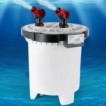 40W SUNSUN HW-5000 LCD Display 4-Stage Aquarium Filter with 9W UV Lamp for Fish Tank External Canister Filter Variable Flow Rate
40W SUNSUN HW-5000 LCD Display 4-Stage Aquarium Filter with 9W UV Lamp for Fish Tank External Canister Filter Variable Flow Rate