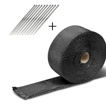 10M Fiberglass Heat Tape High Temperature Heat Shield Wrap Roll Car Styling Tool Exhaust Header Pipe Heat Wrap Tape 
10M Fiberglass Heat Tape High Temperature Heat Shield Wrap Roll Car Styling Tool Exhaust Header Pipe Heat Wrap Tape