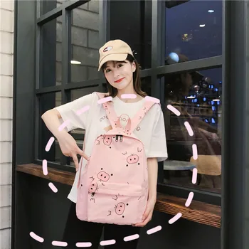 Nylon Backpack Ring-Bag Retro College Women New 092 Messenger Leisure And Simple
Nylon Backpack Ring-Bag Retro College Women New 092 Messenger Leisure And Simple