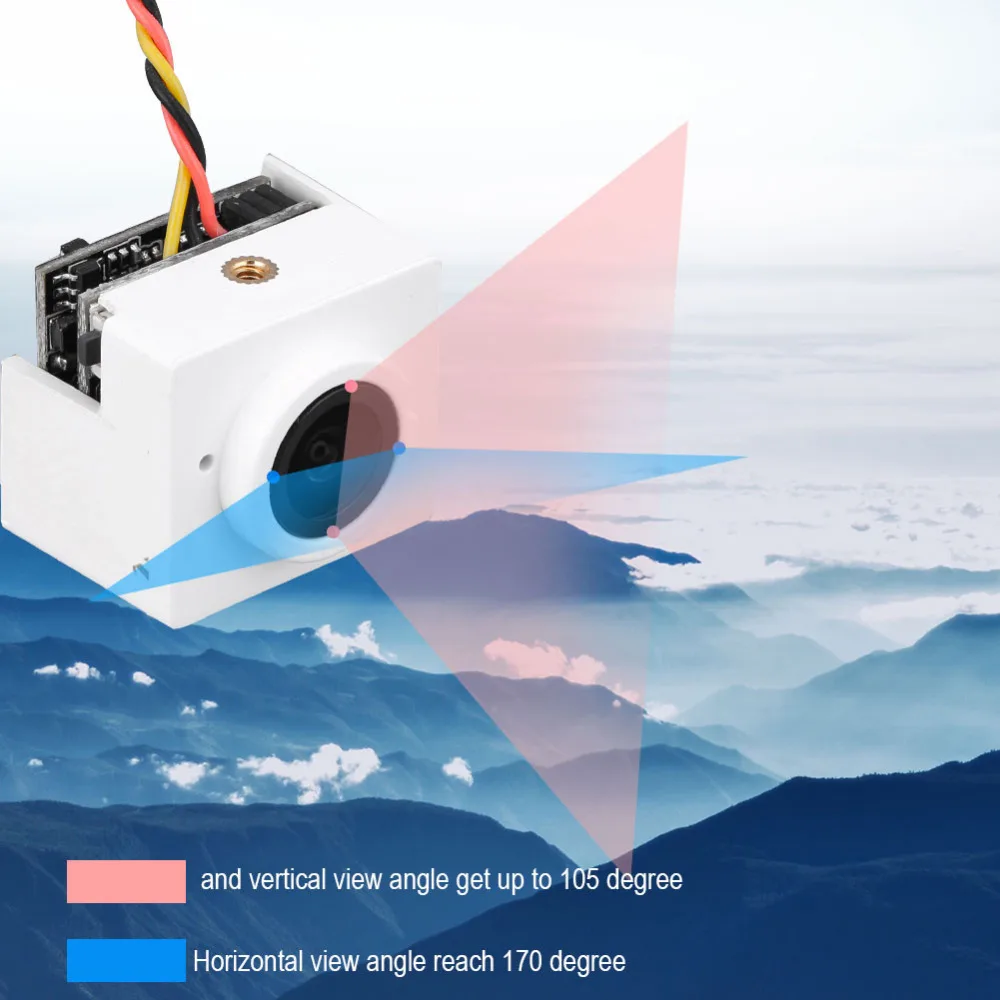 Hot 720P Drone Micro Mini FPV Camera DVR High-definition Video Recording FPV Cam RC Drone Camera with Lens maximun Wide Angle
Hot 720P Drone Micro Mini FPV Camera DVR High-definition Video Recording FPV Cam RC Drone Camera with Lens maximun Wide Angle