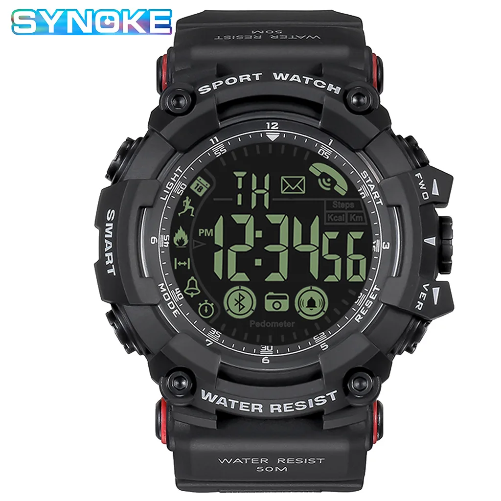 Synoke Step Count Sport Smart Watch Calls to Remind New Concept Big Screen Bluetooth Photo Shoot Smart Sport Bracelet
Synoke Step Count Sport Smart Watch Calls to Remind New Concept Big Screen Bluetooth Photo Shoot Smart Sport Bracelet