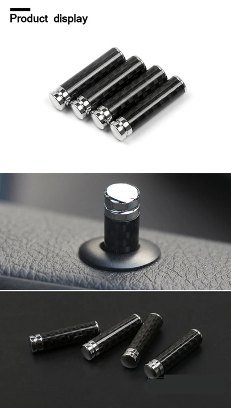 W204 W209 W221 W211 E60 E92  Tire Wheel Valve Caps All Black Carbon Fiber