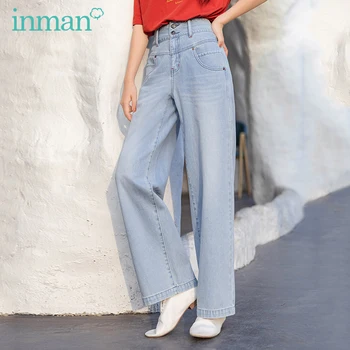 INMAN 2020 Summer New Arrival High Waist Button Vintage Street Straight Baffi Distressed Jeans
INMAN 2020 Summer New Arrival High Waist Button Vintage Street Straight Baffi Distressed Jeans