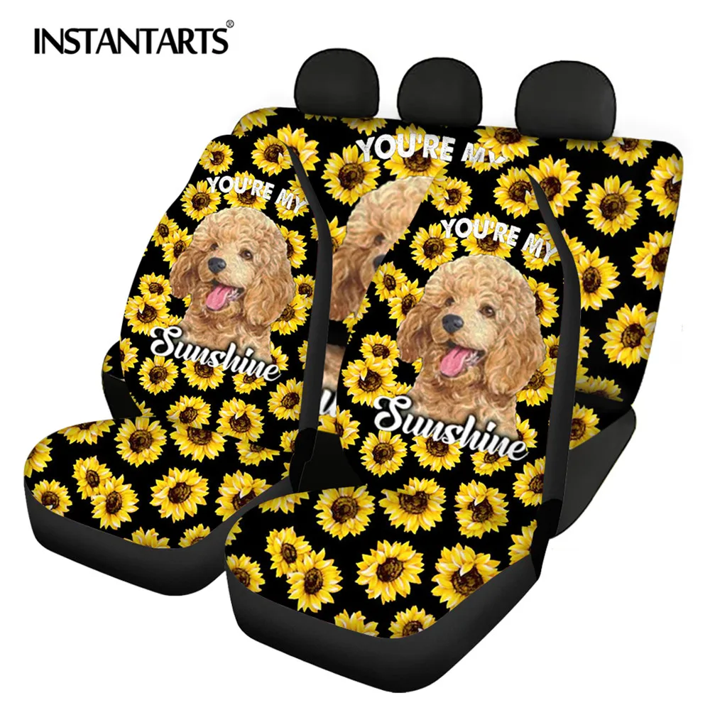 Модный защитный чехол для автомобильного сиденья INSTANTARTS Teddy-You Are My Sunshine