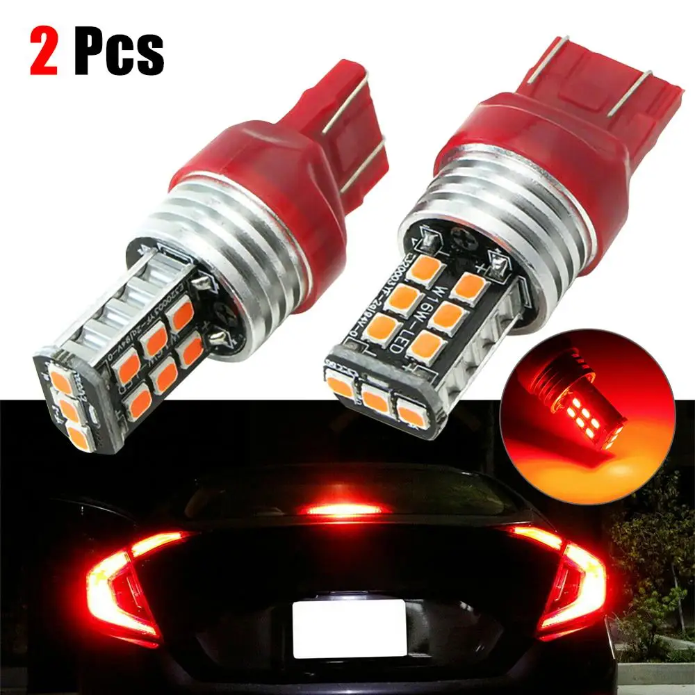 2PC 15-LED Red Strobe Flash Light Brake Blink Led Tail Light Car Turn Signal Brake Light Bulb Rear Lights for Honda Accord Kit
2PC 15-LED Red Strobe Flash Light Brake Blink Led Tail Light Car Turn Signal Brake Light Bulb Rear Lights for Honda Accord Kit