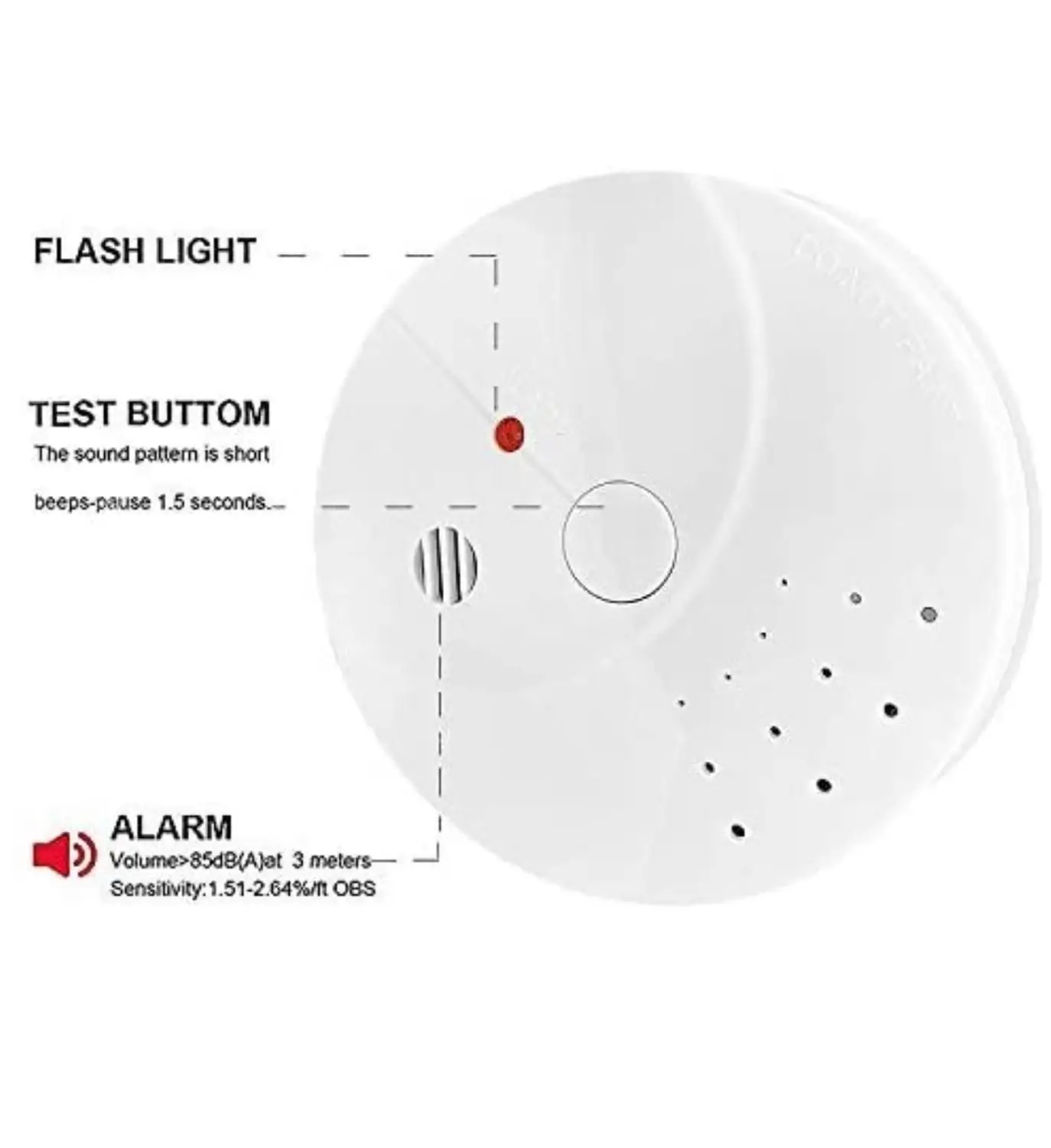 CO Sensor Carbon Monoxide Detector Digital Warning Smoke Alarm Battery Power CO Detector Alarm Security
CO Sensor Carbon Monoxide Detector Digital Warning Smoke Alarm Battery Power CO Detector Alarm Security