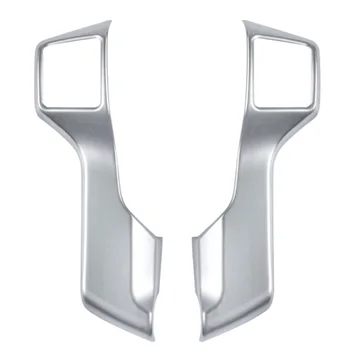 Interior Steering Wheel Cover Trim Chrome Car Styling Accessories for Toyota Land Cruiser 150 Prado LC150 FJ150 2010-2017 
Interior Steering Wheel Cover Trim Chrome Car Styling Accessories for Toyota Land Cruiser 150 Prado LC150 FJ150 2010-2017