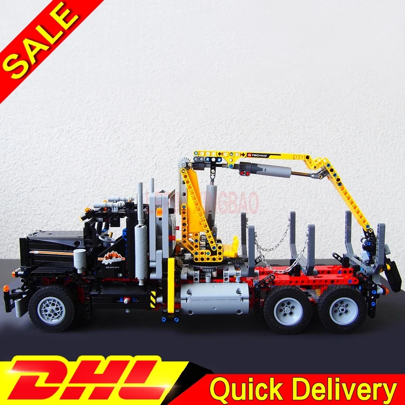 LP 20059 Technic Mechanical Series The Logging Truck Set 9397 Children Educational Building Blocks Bricks leleings Toys Model
LP 20059 Technic Mechanical Series The Logging Truck Set 9397 Children Educational Building Blocks Bricks leleings Toys Model