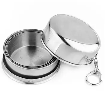 Collapsible Folding Metal Telescopic Cups Excursion Outdoor Travel Camping Stainless Steel Cup Folding Travel Small Cup
Collapsible Folding Metal Telescopic Cups Excursion Outdoor Travel Camping Stainless Steel Cup Folding Travel Small Cup