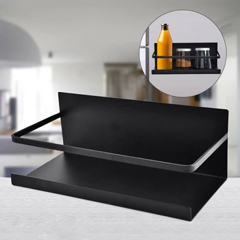 Magnetic Refrigerator Storage Rack Shelf Kitchen Home Organizer Multifunctional Bathroom Holder Metal Shelf Wall Mount Organizer
Magnetic Refrigerator Storage Rack Shelf Kitchen Home Organizer Multifunctional Bathroom Holder Metal Shelf Wall Mount Organizer