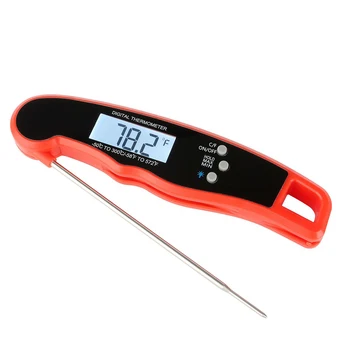 Waterproof Digital Instant Read Meat Thermometer Folding Probe Calibration Kitchen BBQ Thermometer
Waterproof Digital Instant Read Meat Thermometer Folding Probe Calibration Kitchen BBQ Thermometer