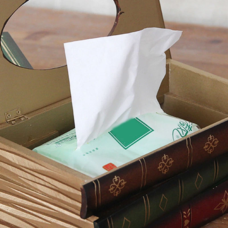 Деревянная коробка для салфеток | AliExpress