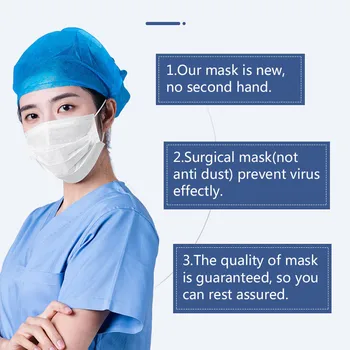 50PC Protection Mask Gasket Unisex Face Disposable Non-Woven Masks 3-layer Filter Anti-dust Breathing mouth face Mask @A23
50PC Protection Mask Gasket Unisex Face Disposable Non-Woven Masks 3-layer Filter Anti-dust Breathing mouth face Mask @A23